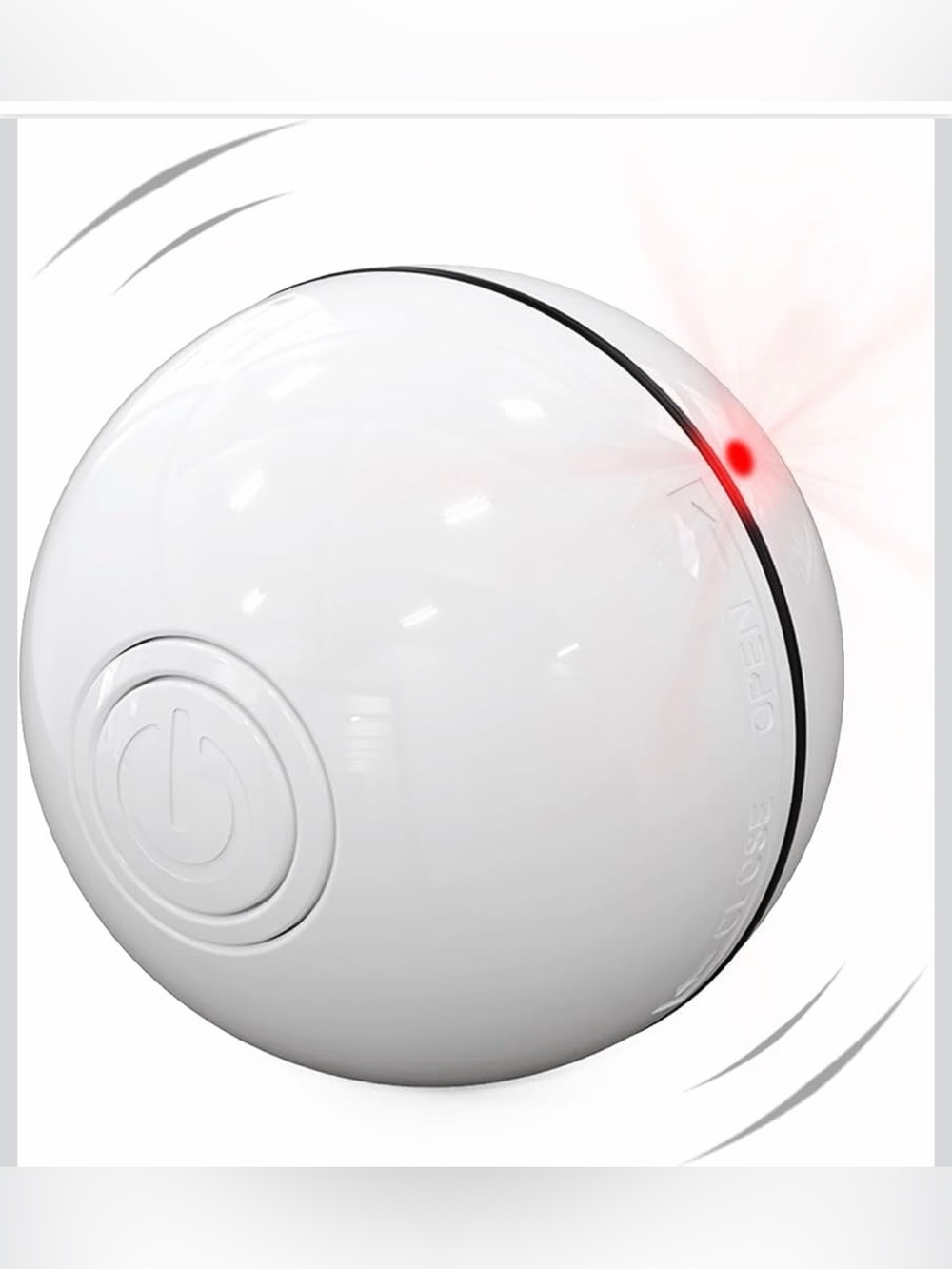 Interactive self rolling Cat ball toy with laser